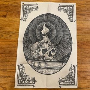 Gothic bookworm Tapestry